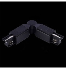 ST030.409.18 Поворотный угол для трехфазного шинопровода ST-Luce Черный TRACE
