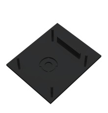 ST1005.469.00 Заглушка к магнитному шинопроводу (2шт) ST-Luce Черный SKYLINE 48+