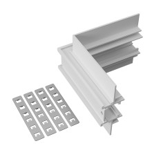 ST1007.549.12 Внутренний угол-соединитель для встраиваемого магнитного шинопровода под ГКЛ 12мм ST-L SKYLINE 48+