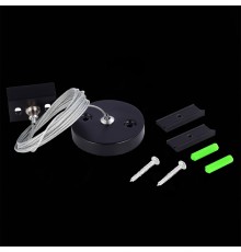 ST030.409.22 Тросовый подвес для трехфазного шинопровода ST-Luce Черный TRACE