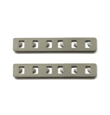 ST005.749.00.1 Прямой соединитель для встраиваемого магнитного шинопровода (2 шт) ST-Luce Стальной SKYLINE 48