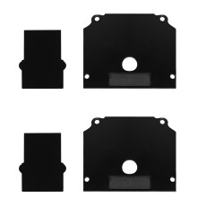 ST1047.489.02 Торцевая заглушка (внешняя 2шт) ST-Luce Черный SKYLINE 48+