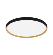 SLE1810-402-01 Светильник потолочный Черный, Золотистый/белая LED 1*42W 4000K HELST