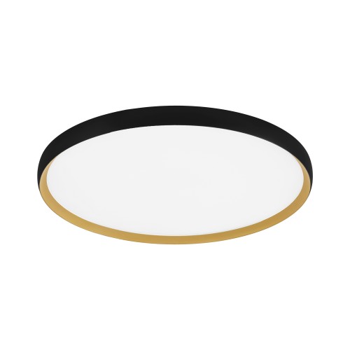 SLE1810-402-01 Светильник потолочный Черный, Золотистый/белая LED 1*42W 4000K HELST