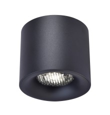 ST761.433.10 Светильник потолочный черный LED 1*10W 3000K 530Lm Ra 36° IP20 D80xH70 170-240VV Накладные светильники