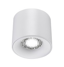 ST761.543.10 Светильник потолочный белый LED 1*10W 4000K 530Lm Ra 36° IP20 D80xH70 170-240VV Накладные светильники
