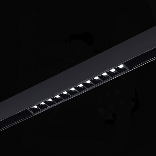 ST371.406.12DALIDT8 Магнитный трековый светильник SMART Черный LED 1*12W 2700K-6500K 1 080Lm Ra90 36 SKYLINE 48