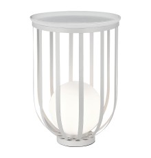 SL6129.504.01 Светильник настольный ST-Luce Белый/Белый E27 1*60W NORDIC