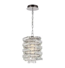 SL6137.103.01 Светильник подвесной ST-Luce никель/прозрачный E14 1*40W STROZZI