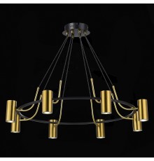 SL1215.403.08 Светильник подвесной ST-Luce Черный, Латунь/Латунь GU10 8*5W 4000K TALIA