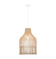 SL1513.523.01 Светильник подвесной ST-Luce Белый/Бежевый E27 1*40W CESTA