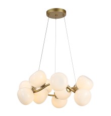 SL1519.303.12 Светильник подвесной ST-Luce Латунь/Белый G9 12*5W 4000K SWEVEN