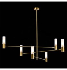 SL1239.303.06 Люстра потолочная ST-Luce Латунь/Белый, Прозрачный G9 6*5W 4000K VITRA