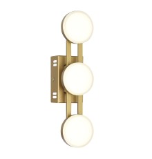 SL6610.201.03 Светильник настенный ST-Luce золотистый/белый LED 1*6W 4000K MONRO