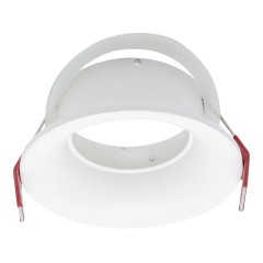 ST257.508.01 Св-к встр. Белый GU10 1*50W  IP65 D93xH53 220V Без ламп Встраиваемые светильники