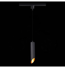 ST152.406.01 Светильник трековый Черный GU10 1*50W IP20 D60xH300 220V Без ламп BASE