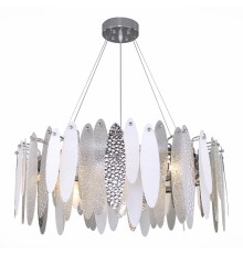 SL1224.103.10 Люстра подвесная ST-Luce Хром/Прозрачный, Белый E14 10*60W LASTRA