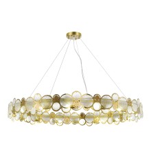 SL6133.303.16 Светильник подвесной ST-Luce Латунь/Прозрачный G9 16*5W 4000K SWATCH