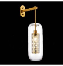 SL1048.301.01 Бра ST-Luce Латунь/Прозрачный E14 1*40W GERRIT