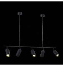 SL1206.403.05 Светильник подвесной ST-Luce Черный/Черный GU10 5*5W 4000K SORMANO