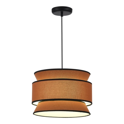 SL1354.403.01 Светильник подвесной ST-Luce Черный/Кирпичный, Черный E27 1*40W JACKIE