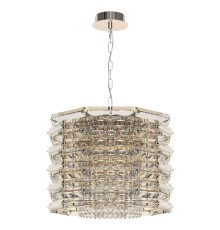 SL6137.103.08 Светильник подвесной ST-Luce никель/прозрачный E14 8*40W STROZZI