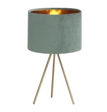 SL6242.704.01 Прикроватная лампа ST-Luce Золотистый/Зеленый E27 1*40W FUEGO