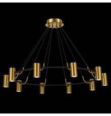 SL1215.403.10 Светильник подвесной ST-Luce Черный, Латунь/Латунь GU10 10*5W 4000K TALIA