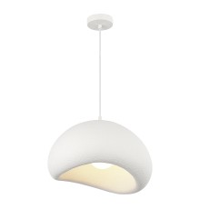 SL1522.523.01 Светильник подвесной ST-Luce белый/белый E27 1*60W WABI SABI