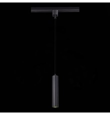 ST151.406.01 Светильник трековый Черный GU10 1*50W IP20 D54xH290 220V Без ламп BASE