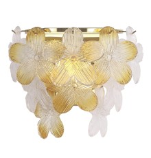 SL6240.201.02 Светильник настенный ST-Luce золотистый/Прозрачный, янтарный E14 2*60W TENDER