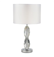 SL1759.104.01 Прикроватная лампа ST-Luce Хром, Голубой/Белый E27 1*40W LINGOTTI