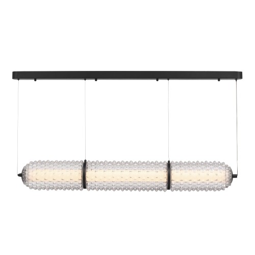 SL6144.413.01 Светильник подвесной ST-Luce черный/прозрачный LED 1*37W 4000K SAGUARO