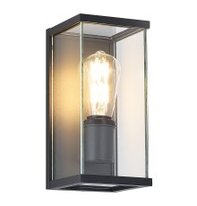 SL9019.701.01 Светильник уличный настенный ST-Luce темно-серый E27 1*15W GROSS