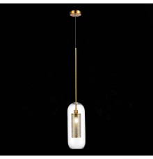 SL1048.303.01 Подвес ST-Luce Латунь/Прозрачный E14 1*40W GERRIT