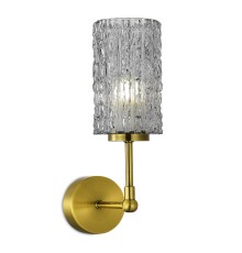 SL1240.301.01 Бра ST-Luce Латунь/Дымчатый E27 1*60W GACCIOLO