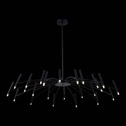 SL1214.402.24 Светильник потолочный ST-Luce Черный/Черный G9 LED 24*5W 4000K SPIDEY