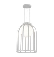 SL6129.503.01 Светильник подвесной ST-Luce Белый/Белый E27 1*60W NORDIC