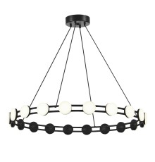 SL6610.403.20 Светильник подвесной ST-Luce черный/белый LED 1*40W 4000K MONRO