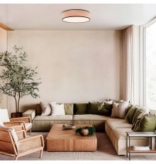 SLE6010-512-60 Светильник потолочный ST-Luce белый/бежевый, черный LED 1*60W 4000K VENTE