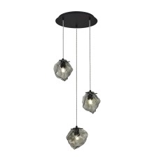 SL1175.403.03 Светильник подвесной ST-Luce Черный/Серо-зеленый E14 3*40W PORTICI