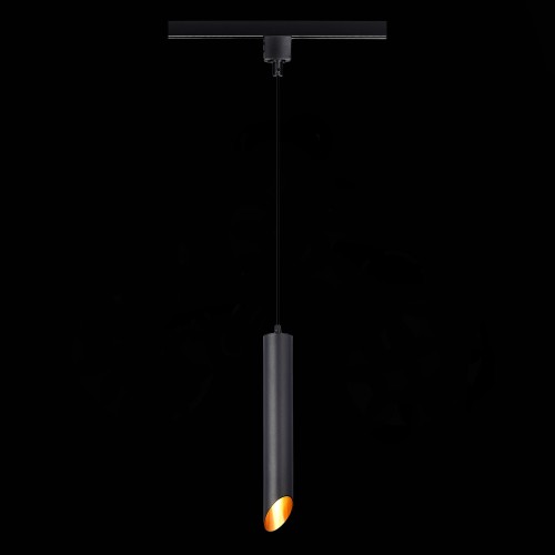 ST152.416.01 Светильник трековый Черный GU10 1*50W IP20 D60xH400 220V Без ламп BASE