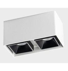 Потолочный светильник Italline FASHION FX2 white + FASHION FXR black - 2шт.
